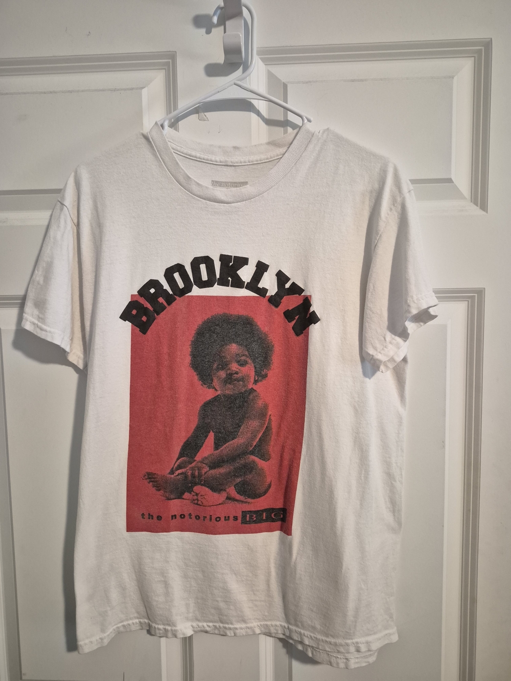 The Notorious B.I.G. Ready Album Graphic Tee Med White Streetwear Hip Hop NY